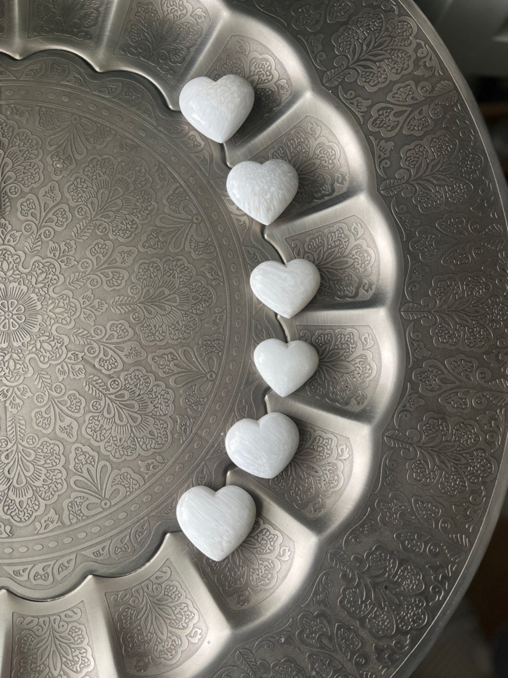 Scolecite heart - Picture 4 of 4